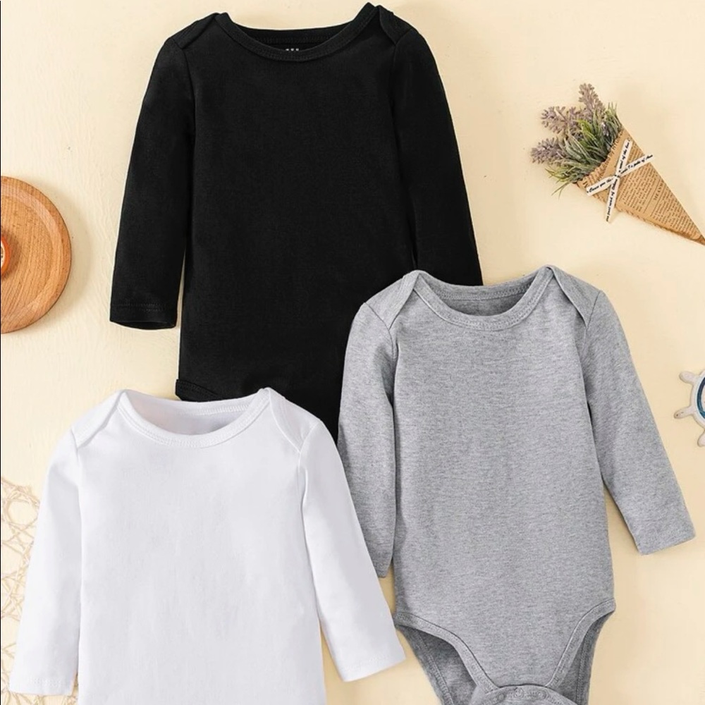 Long sleeve baby boy onesies